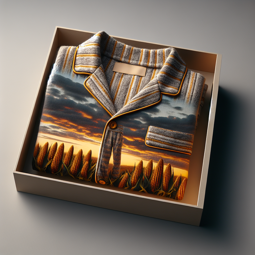 Corn Field Pajama Set