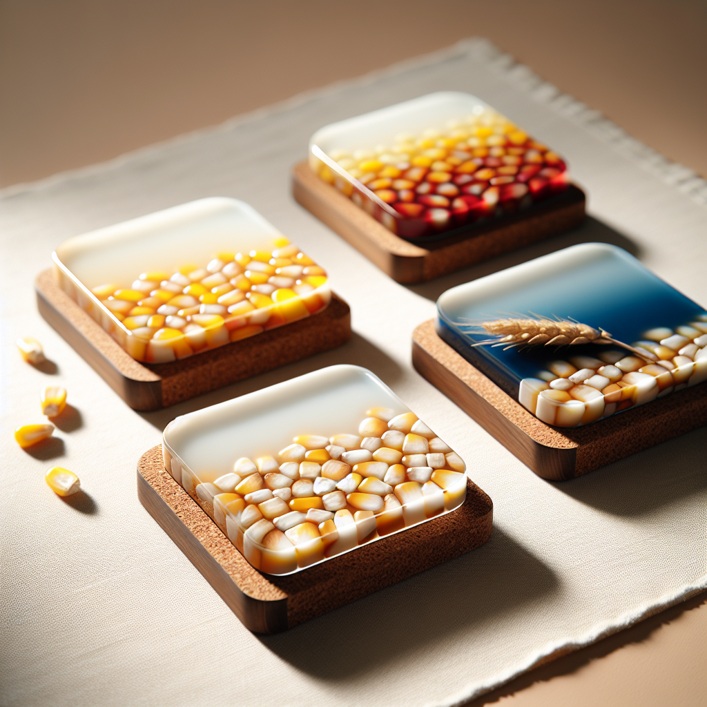 Corn Kernel Coasters
