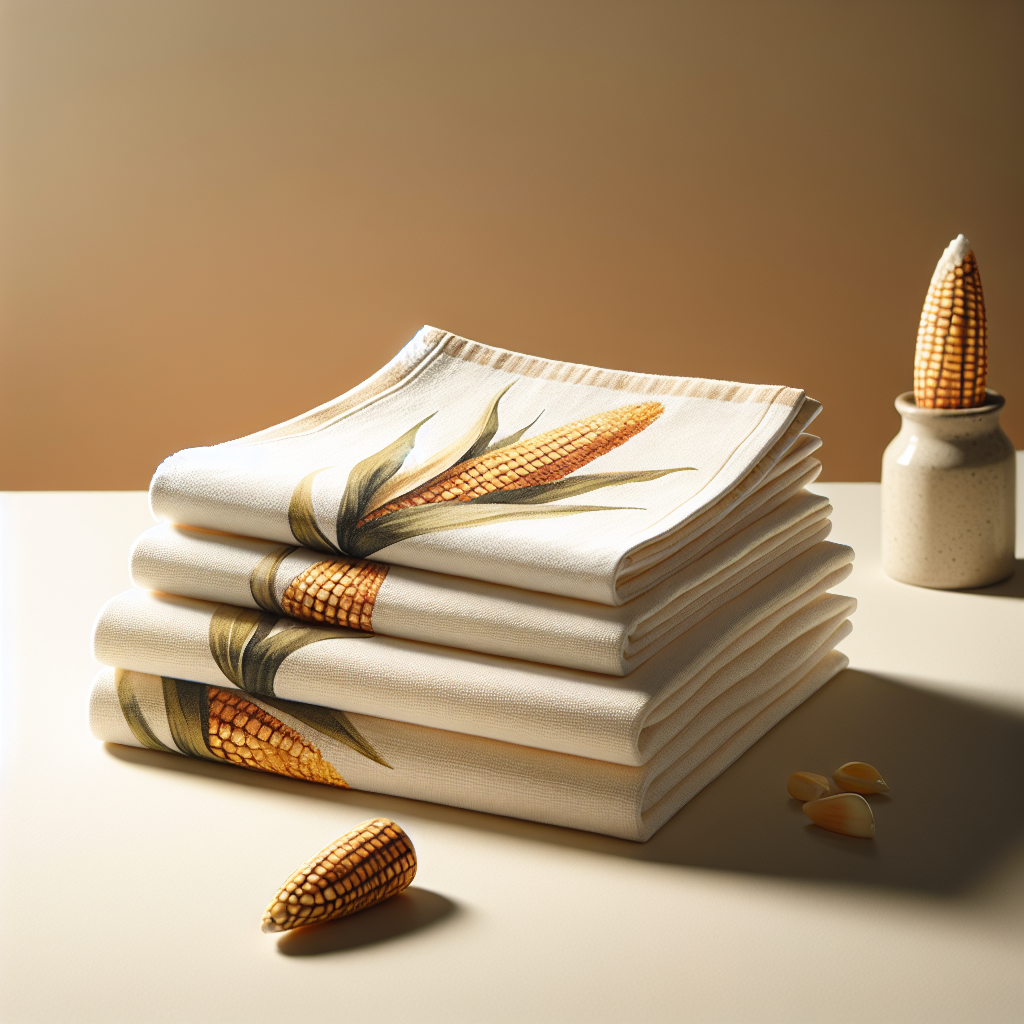 Corn Print Kitchen Towels